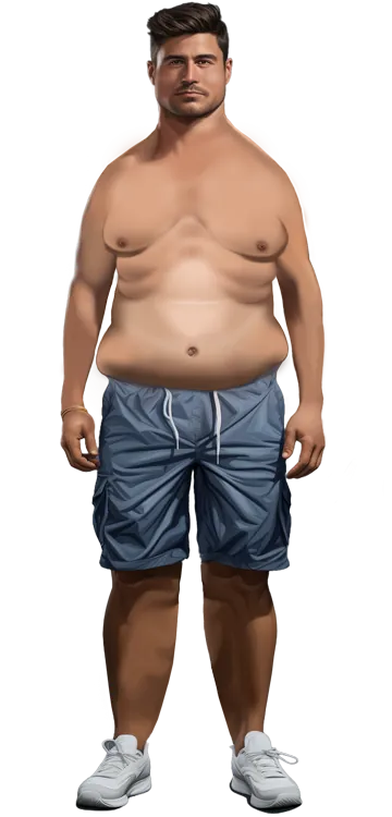 Corpulance homme